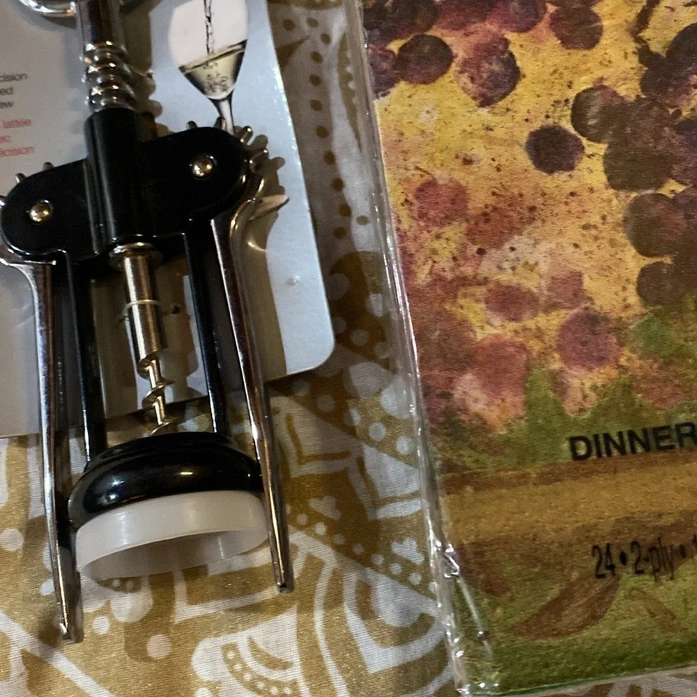 2/$20.  Corkscrew Napa Bundle Bar Accessories Brunch